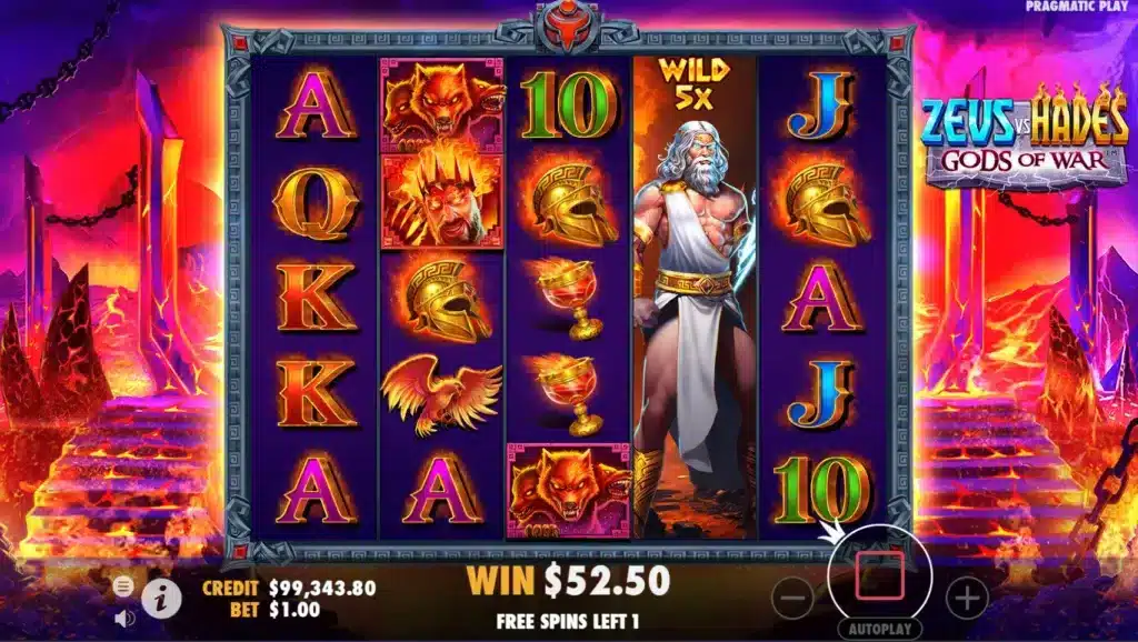 Zeus vs Hades – Gods of War slot